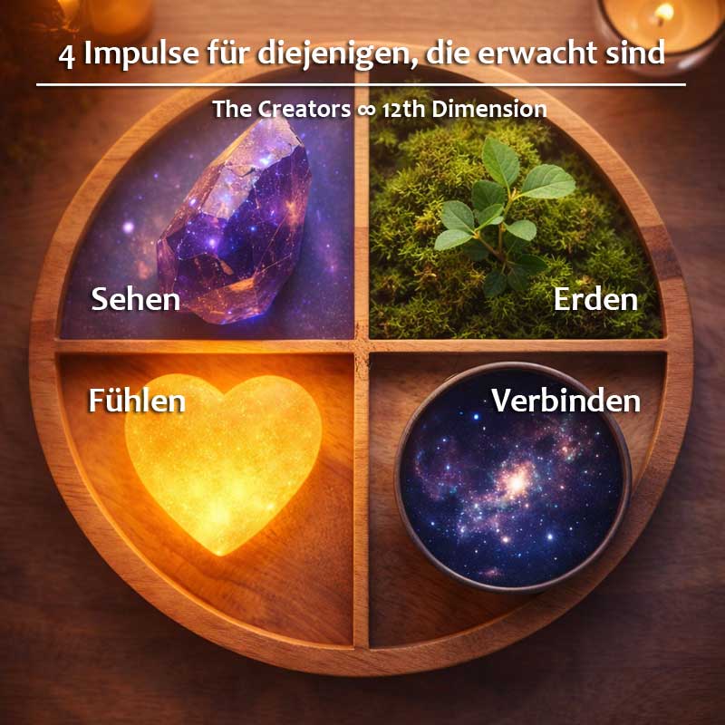 The Creators ∞ 4 Impulse für diejenigen, die erwacht sind