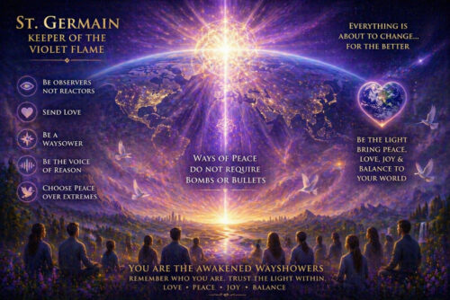 St. Germain ∞ Aktuelle nationale & weltweite Ereignisse & die erwachten Wegweiser
