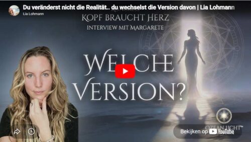 Lia Lohmann | Du veränderst nicht die Realität.. du wechselst die Version davon