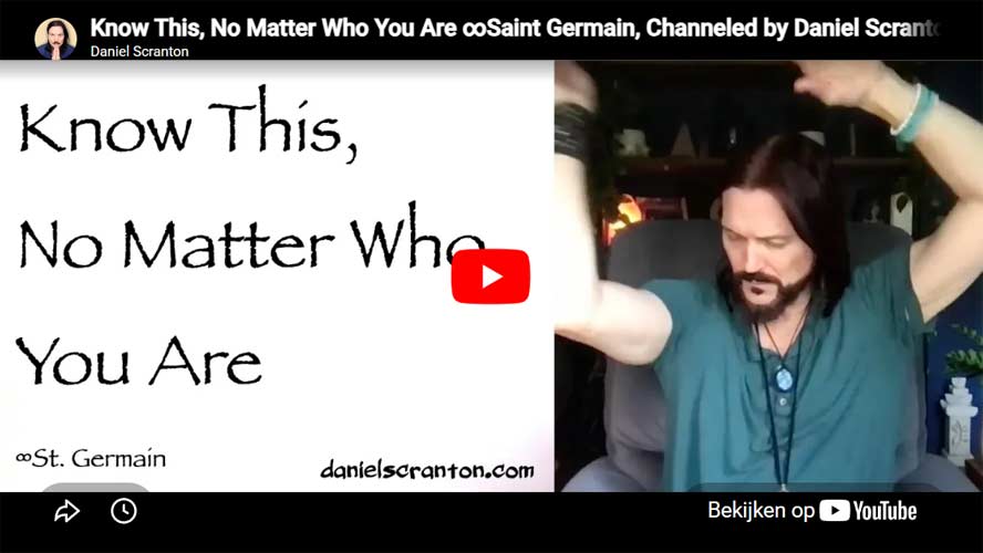Saint Germain ∞ Wisse dies, egal Wer Du Bist